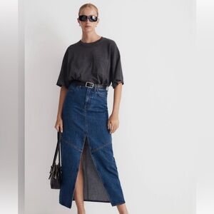 Madewell Denim Maxi Skirt NWT
